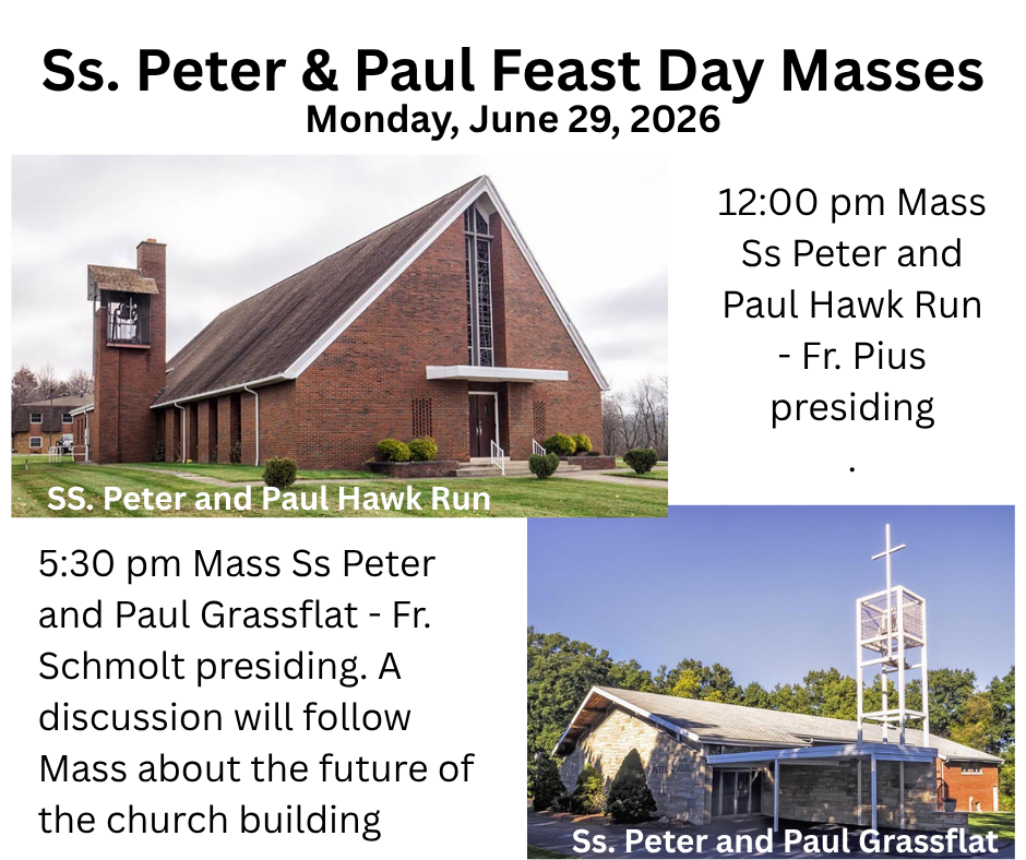Ss Peter and Paul Masses